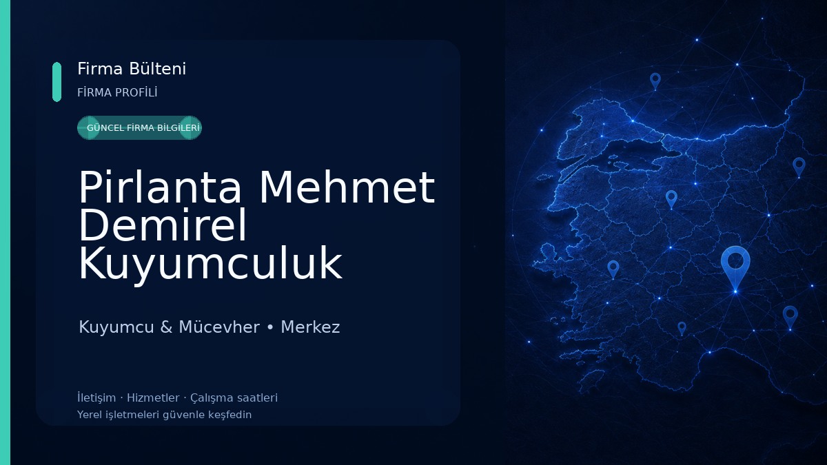 Pirlanta Mehmet Demirel Kuyumculuk