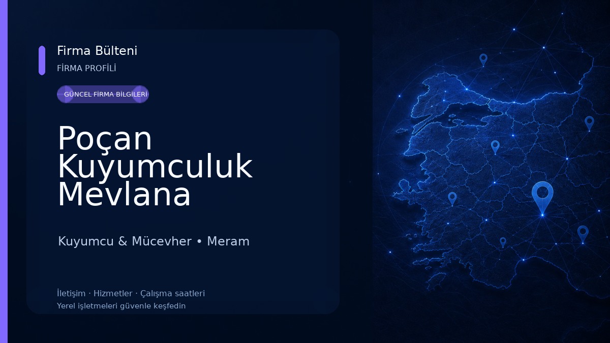 Poçan Kuyumculuk Mevlana