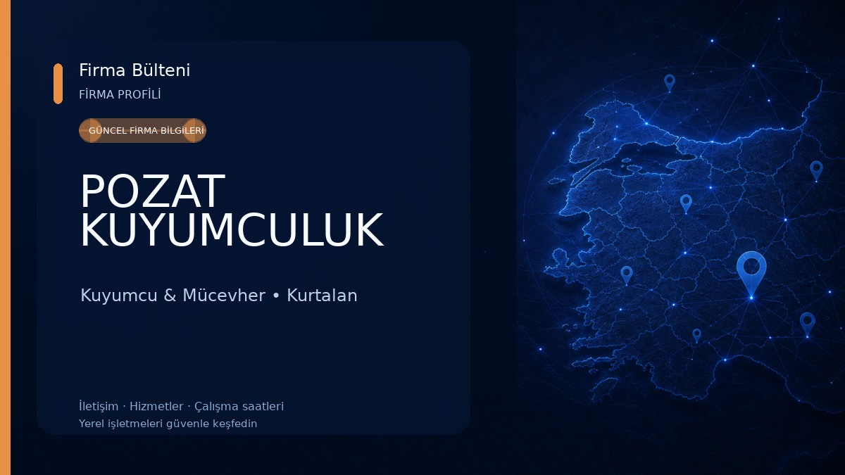 POZAT KUYUMCULUK Kuyumcu & Mücevher