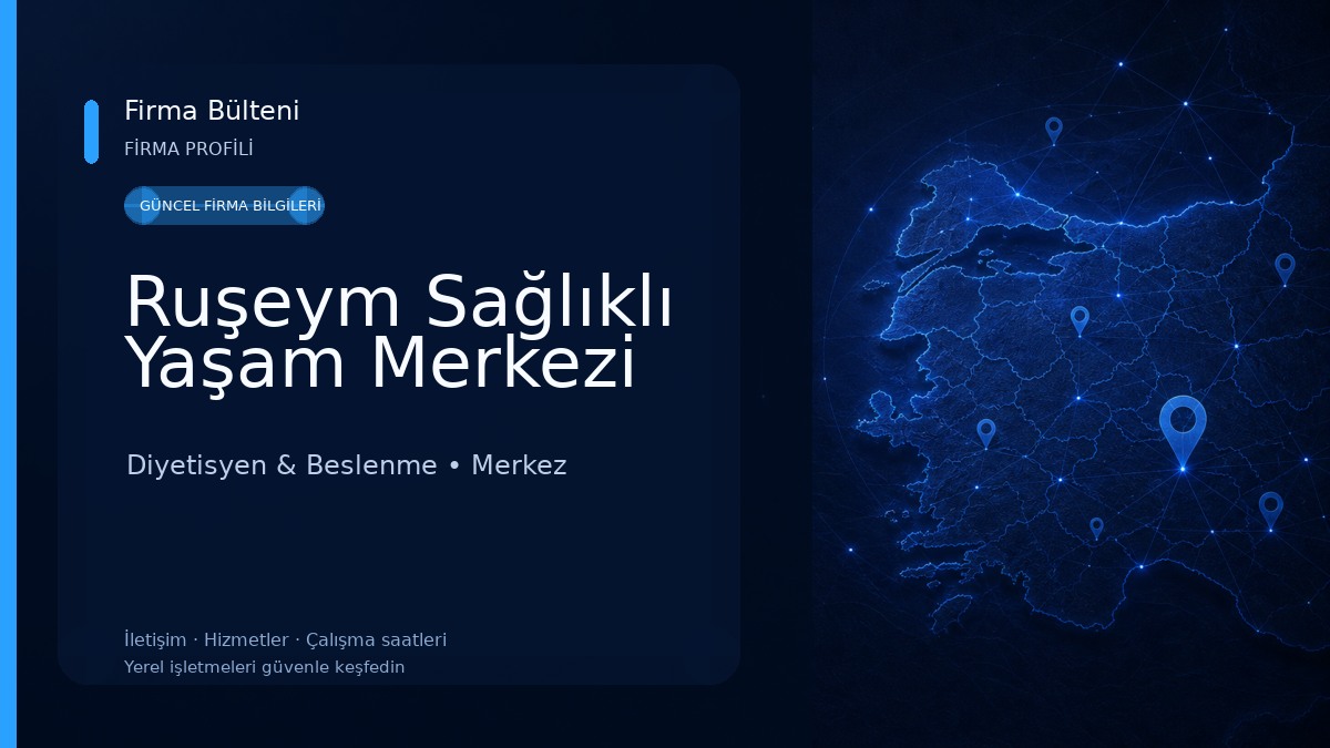 Ruşeym Sağlıklı Yaşam Merkezi Diyetisyen & Beslenme