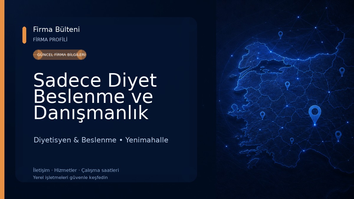 Sadece Diyet Beslenme ve Danışmanlık Merkezi / Diyetisyen Sinem Satıcı Diyetisyen & Beslenme