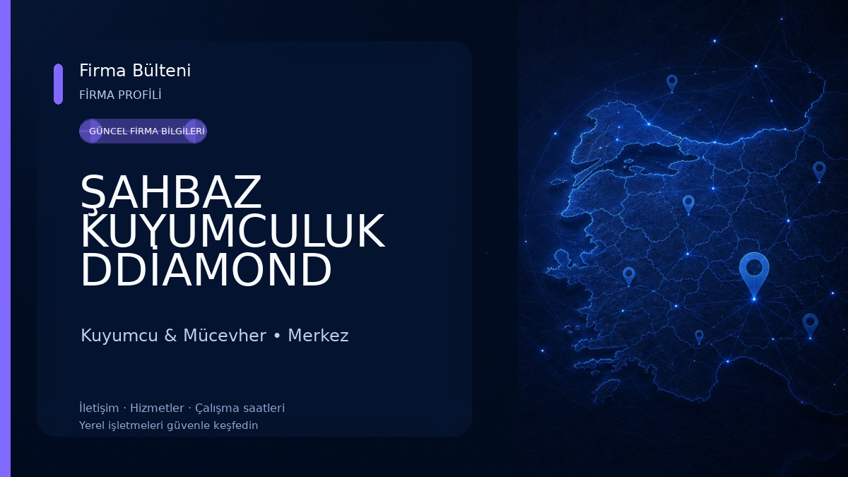 ŞAHBAZ KUYUMCULUK DDİAMOND