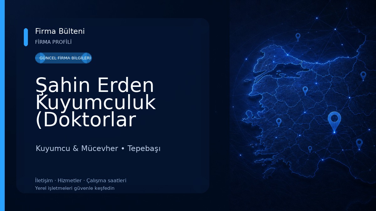 Şahin Erden Kuyumculuk (Doktorlar Caddesi)
