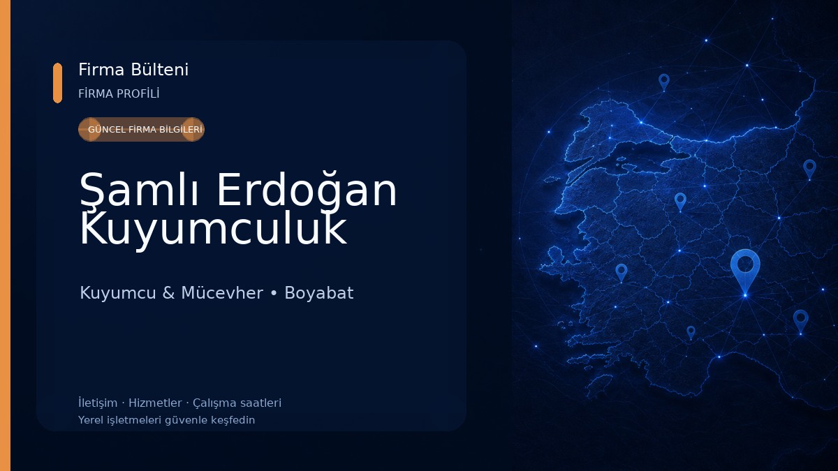 Şamlı Erdoğan Kuyumculuk 
