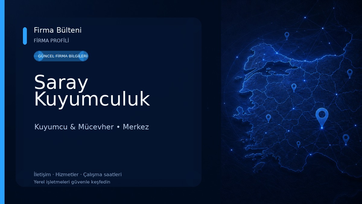 Saray Kuyumculuk Kuyumcu & Mücevher