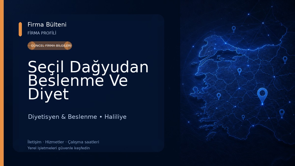 Seçil Dağyudan Beslenme Ve Diyet Danışmanlık Merkezi