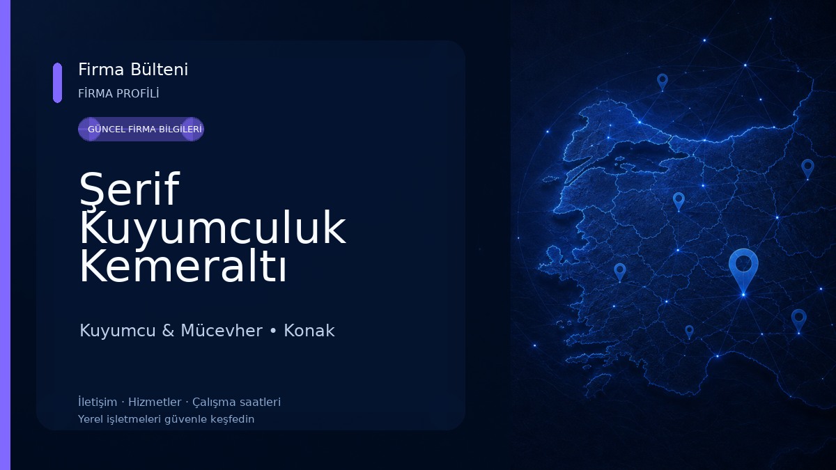 Şerif Kuyumculuk Kemeraltı 