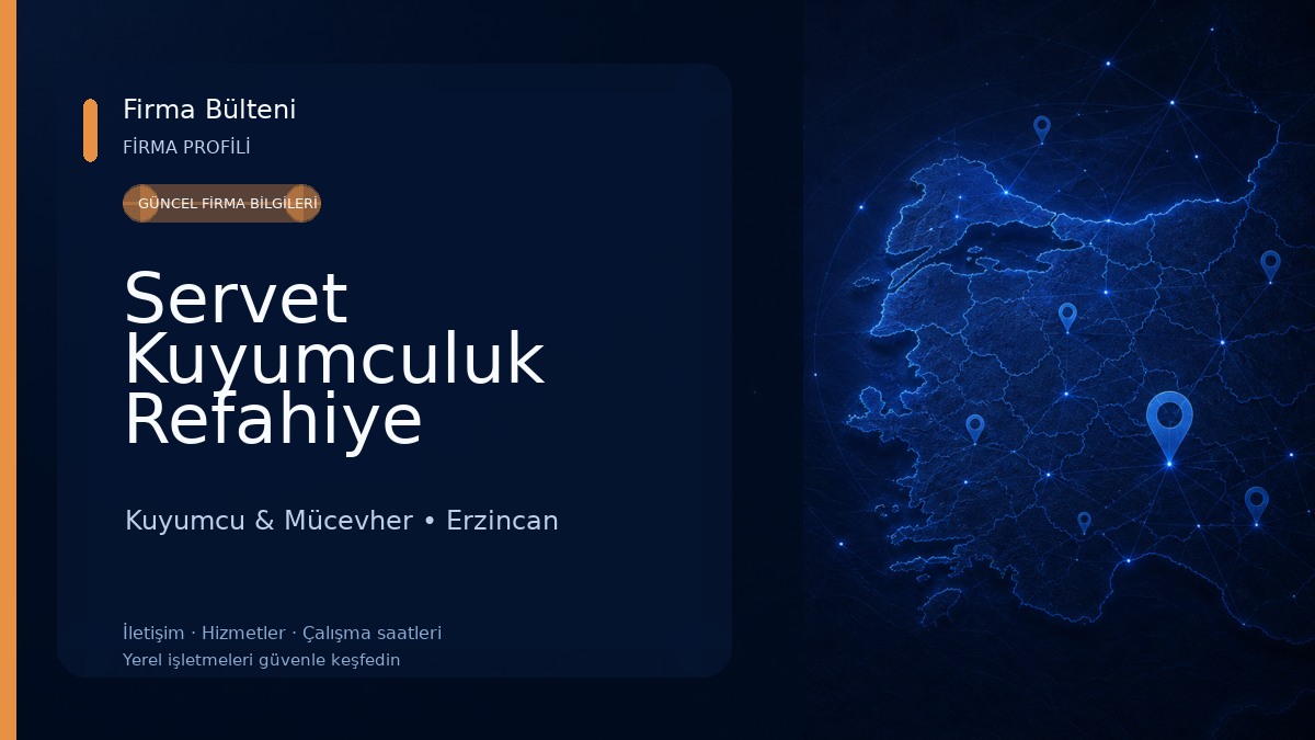 Servet Kuyumculuk Refahiye Kuyumcu & Mücevher