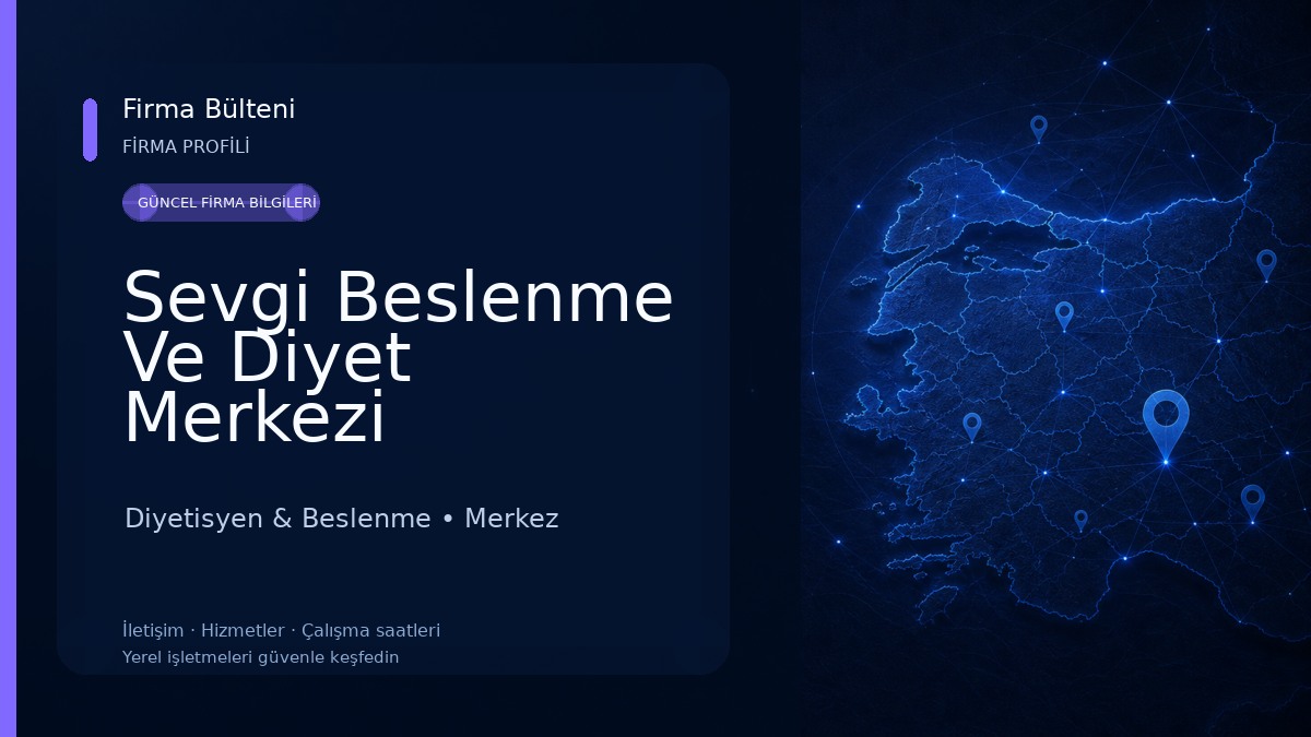 Sevgi Beslenme Ve Diyet Merkezi