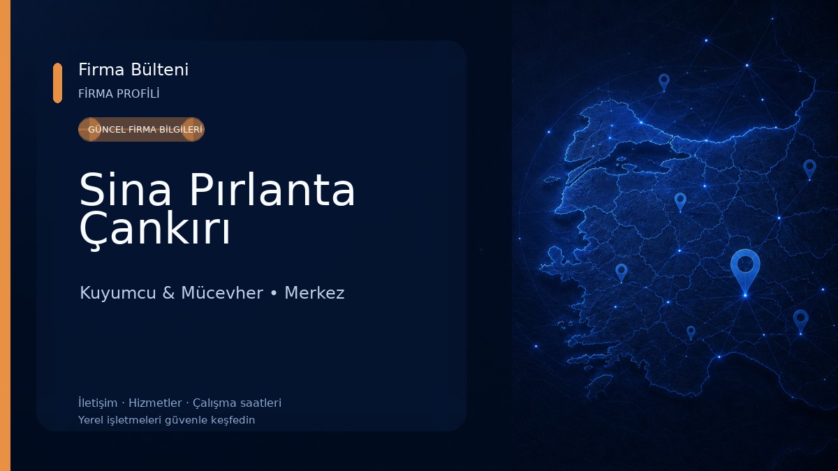 Sina Pırlanta Çankırı Kuyumcu & Mücevher