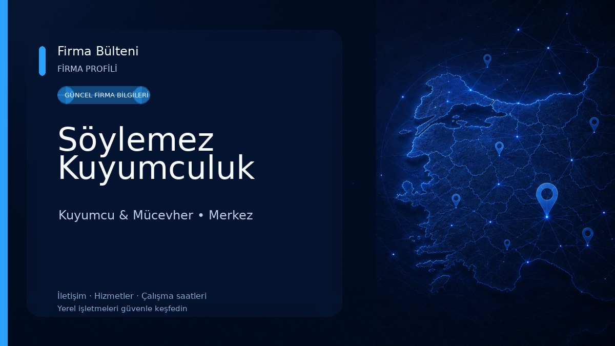 Söylemez Kuyumculuk Kuyumcu & Mücevher