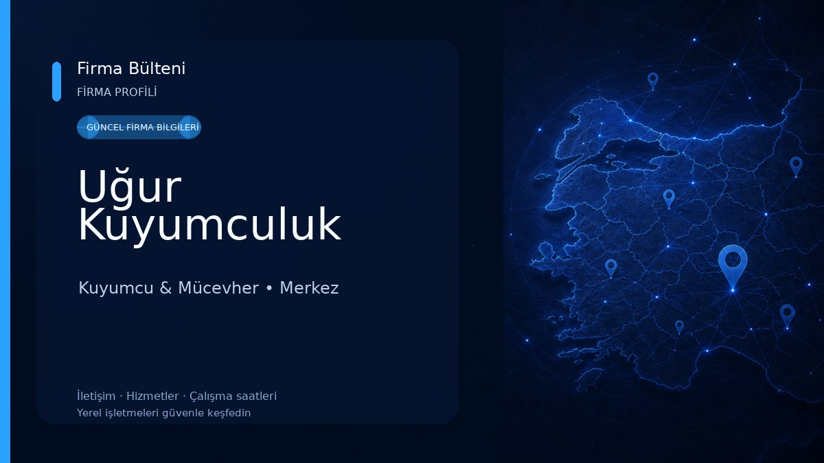 Uğur Kuyumculuk Kuyumcu & Mücevher
