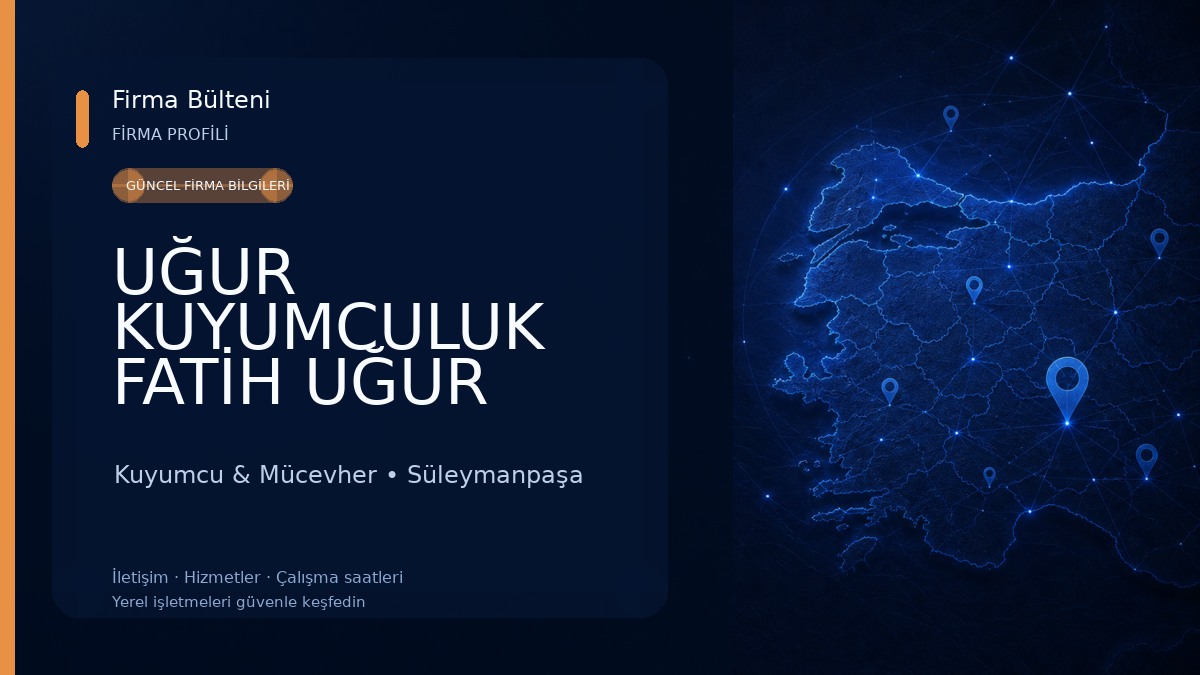UĞUR KUYUMCULUK FATİH UĞUR Kuyumcu & Mücevher
