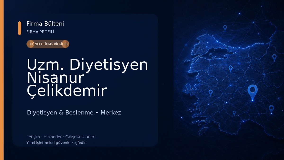 Uzm. Diyetisyen Nisanur Çelikdemir