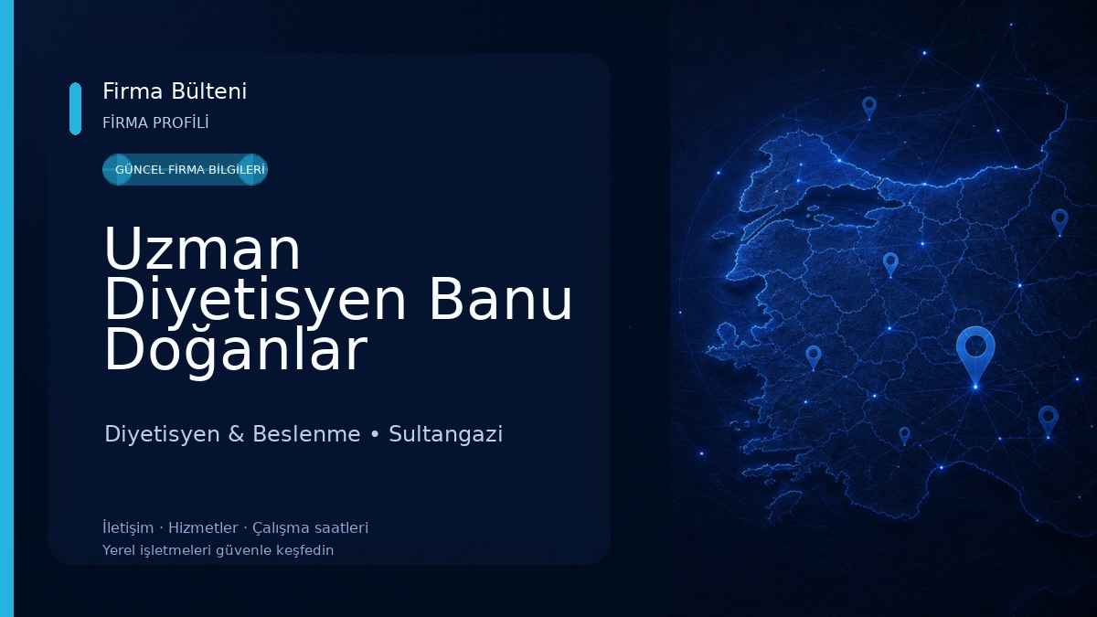 Uzman Diyetisyen Banu Doğanlar Diyetisyen & Beslenme