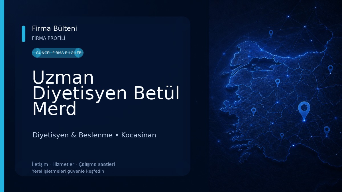 Uzman Diyetisyen Betül Merd Diyetisyen & Beslenme