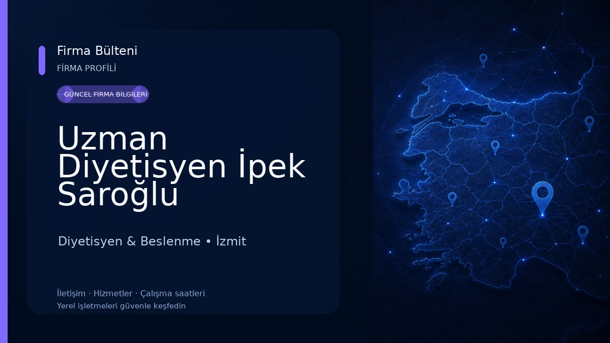 Uzman Diyetisyen İpek Saroğlu /Sezgisel Yeme ve Beslenme Danışmanlığı 
