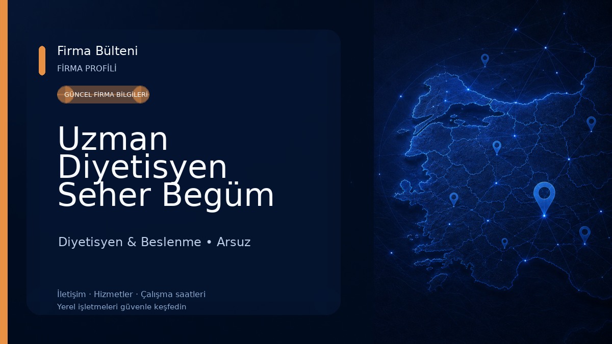 Uzman Diyetisyen Seher Begüm Bor Diyetisyen & Beslenme
