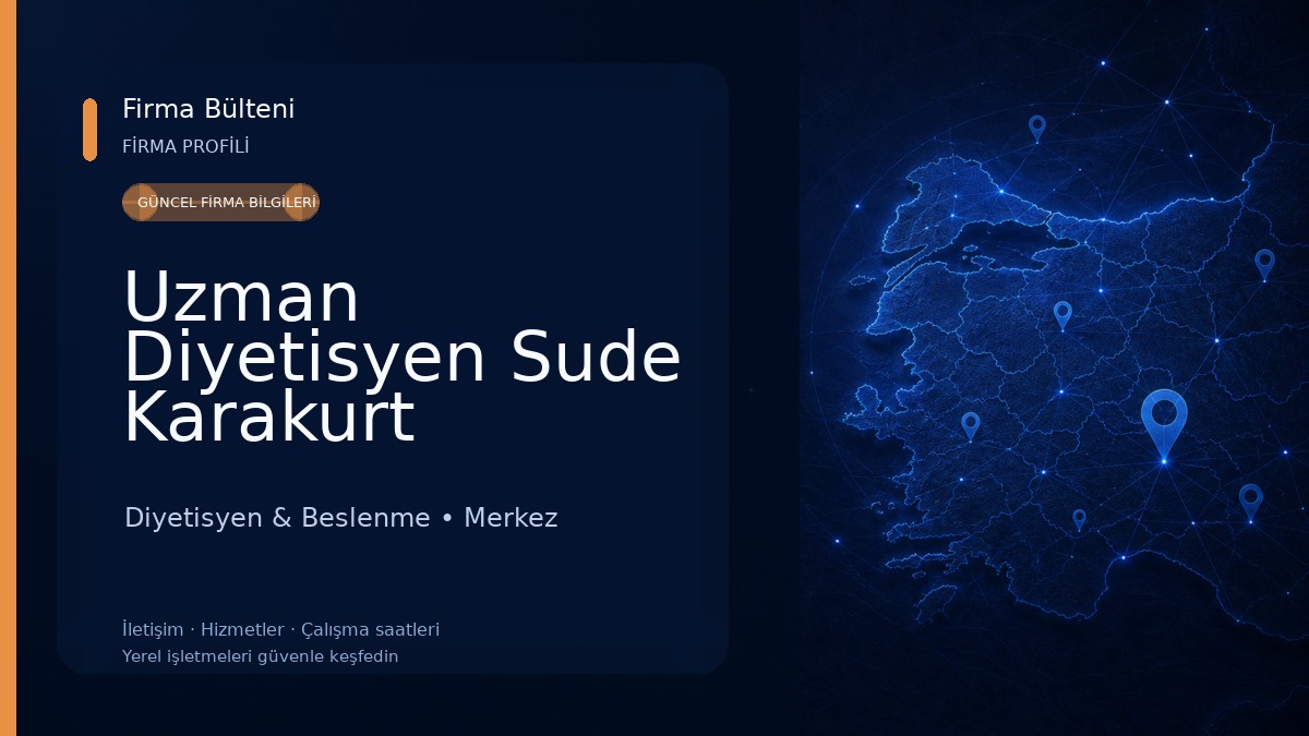 Uzman Diyetisyen Sude Karakurt Diyetisyen & Beslenme