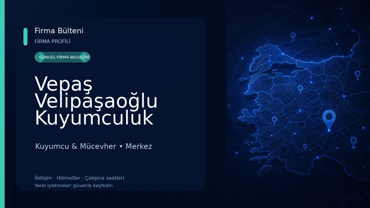 Vepaş Velipaşaoğlu Kuyumculuk Kuyumcu & Mücevher