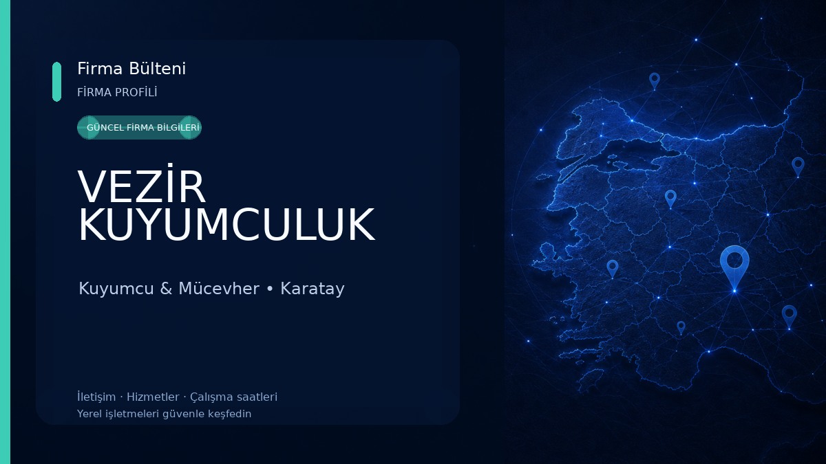 VEZİR KUYUMCULUK Kuyumcu & Mücevher