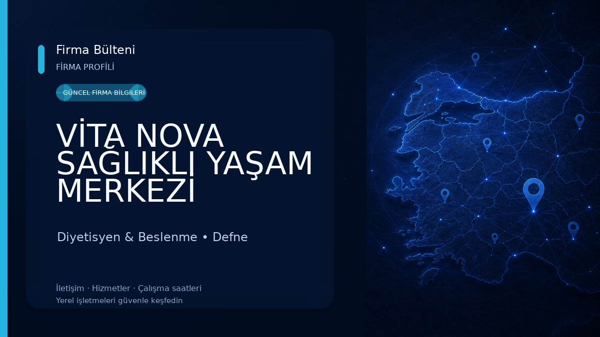 VİTA NOVA SAĞLIKLI YAŞAM MERKEZİ Diyetisyen & Beslenme