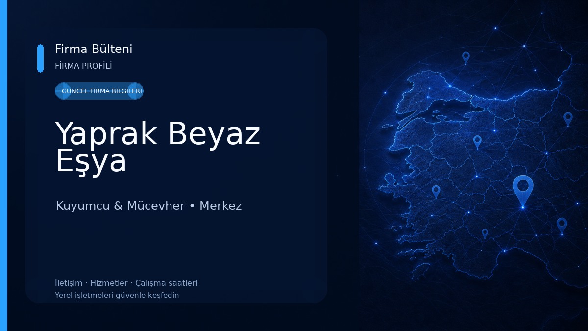 Yaprak Beyaz Eşya 