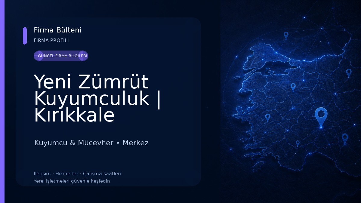 Yeni Zümrüt Kuyumculuk | Kırıkkale Kuyumculuk 