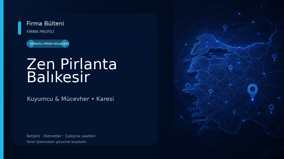 Zen Pirlanta Balıkesir Kuyumcu & Mücevher