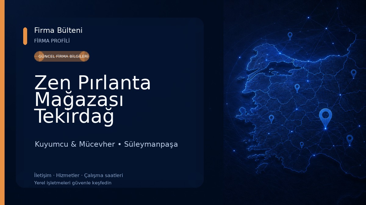 Zen Pırlanta Mağazası Tekirdağ